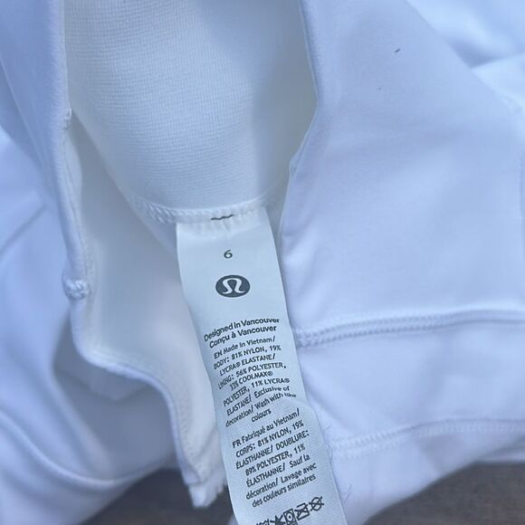Lululemon Define Jacket Nulu White size 6 NWT 🤍 - Picture 7 of 8